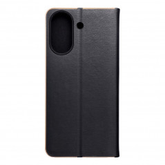 XIAOMI Redmi 13C Portefeuilles LUNA Book Gold Élégant  Noir