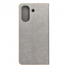 XIAOMI Redmi 13C Portefeuilles LUNA Book Gold Élégant  Argenté