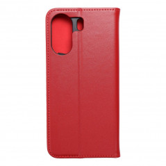 XIAOMI Redmi 13C Portefeuilles Leather case SMART PRO Élégant  Bordeaux