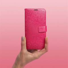 Samsung Galaxy A05s Portefeuilles MEZZO Book Mandala  Magenta
