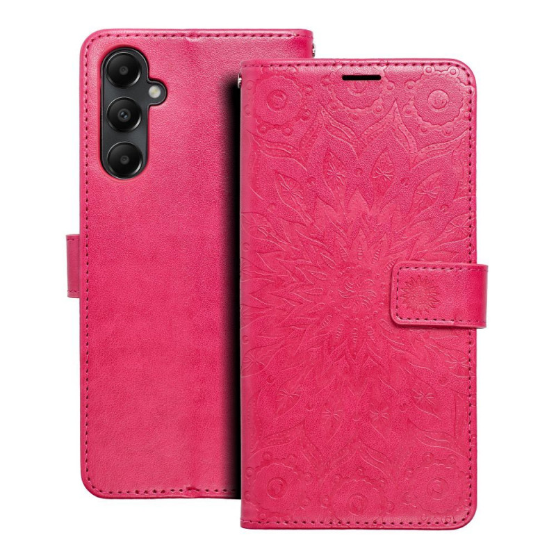 Samsung Galaxy A05s Portefeuilles MEZZO Book Mandala  Magenta