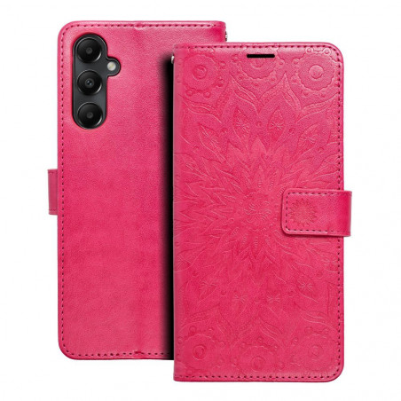 Samsung Galaxy A05s Portefeuilles MEZZO Book Mandala  Magenta
