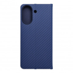 XIAOMI Redmi 13C Portefeuilles LUNA Book Carbon Fibre de carbone, Élégant  Bleu