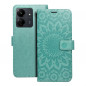 XIAOMI Redmi 13C Portefeuilles MEZZO Book Mandala  Vert