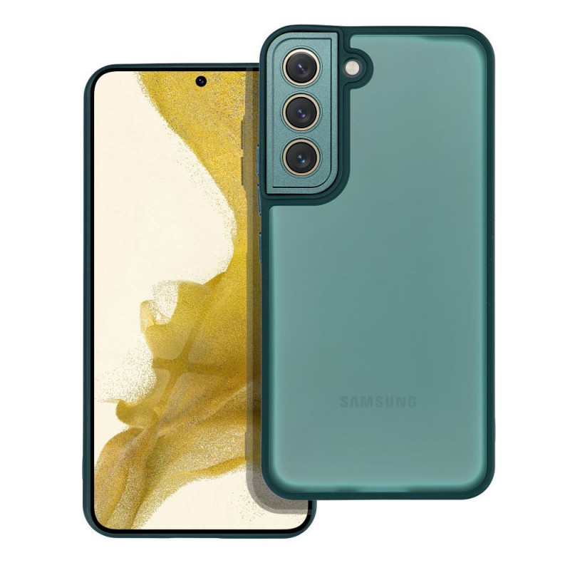 Samsung Galaxy S22 Coque VARIETE Élégant  Vert foncé