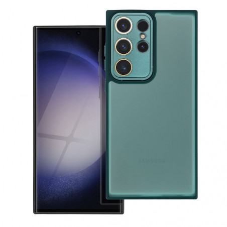 Samsung Galaxy S23 Ultra 5G Coque VARIETE Élégant  Vert foncé