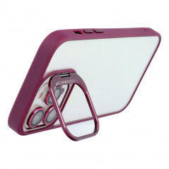 Apple iPhone 11 Coque Bracket Pourpre foncé
