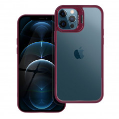Apple iPhone 12 Pro Coque Bracket Pourpre foncé