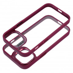 Apple iPhone 15 Coque Bracket Pourpre foncé