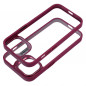 Apple iPhone 15 Coque Bracket Pourpre foncé
