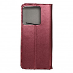 XIAOMI Redmi Note 13 Pro 5G Portefeuilles Smart Magneto book Bourgogne