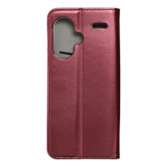 XIAOMI Redmi Note 13 Pro Plus 5G Portefeuilles Smart Magneto book Bourgogne