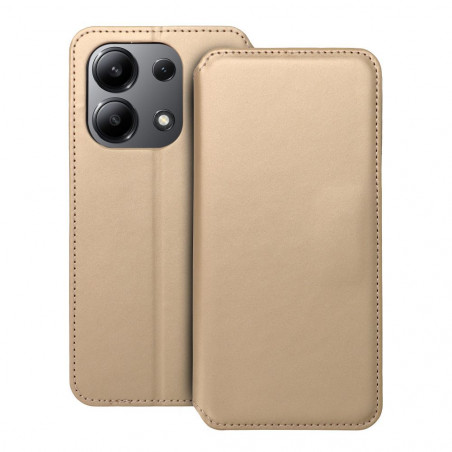 XIAOMI Redmi Note 13 4G Portefeuilles Dual Pocket book Or