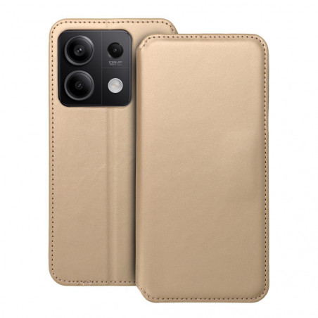 XIAOMI Redmi Note 13 5G Portefeuilles Dual Pocket book Or