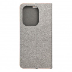 XIAOMI Redmi Note 13 Pro 4G Portefeuilles LUNA Book Gold Élégant  Argenté
