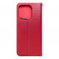 XIAOMI Redmi Note 13 4G Portefeuilles Leather case SMART PRO Élégant  Bordeaux