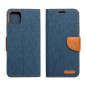 XIAOMI Redmi Note 13 4G Portefeuilles Canvas Book Bleu marine