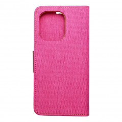 XIAOMI Redmi Note 13 4G Portefeuilles Canvas Book Rose