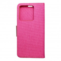 XIAOMI Redmi Note 13 5G Portefeuilles Canvas Book Rose
