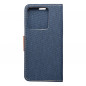 XIAOMI Redmi Note 13 Pro 5G Portefeuilles Canvas Book Bleu marine
