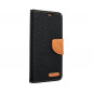 XIAOMI Redmi Note 13 Pro Plus 5G Portefeuilles Canvas Book Noir