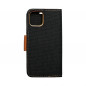 XIAOMI Redmi Note 13 Pro Plus 5G Portefeuilles Canvas Book Noir