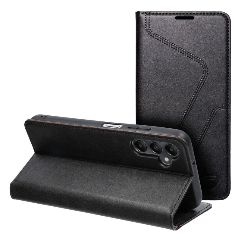 Samsung Galaxy A05s Portefeuilles Forcell F-PROTECT RFID Blocker Book Élégant  Noir