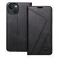 Apple iPhone 13 Portefeuilles Forcell F-PROTECT RFID Blocker Book Élégant  Noir