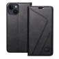 Apple iPhone 14 Portefeuilles Forcell F-PROTECT RFID Blocker Book Élégant  Noir
