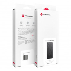 Apple iPhone 15 Pro Max Portefeuilles Forcell F-PROTECT RFID Blocker Book Élégant  Noir