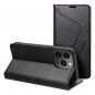 Apple iPhone 13 Pro Portefeuilles Forcell F-PROTECT RFID Blocker Book Élégant  Noir
