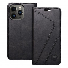 Apple iPhone 13 Pro Portefeuilles Forcell F-PROTECT RFID Blocker Book Élégant  Noir