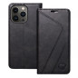 Apple iPhone 13 Pro Portefeuilles Forcell F-PROTECT RFID Blocker Book Élégant  Noir