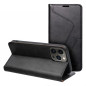 Apple iPhone 13 Pro Max Portefeuilles Forcell F-PROTECT RFID Blocker Book Élégant  Noir