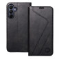 Samsung Galaxy A15 5G Portefeuilles Forcell F-PROTECT RFID Blocker Book Élégant  Noir