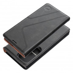Samsung Galaxy S24 PLUS Portefeuilles Forcell F-PROTECT RFID Blocker Book Élégant  Noir