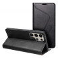 Samsung Galaxy S24 ULTRA Portefeuilles Forcell F-PROTECT RFID Blocker Book Élégant  Noir