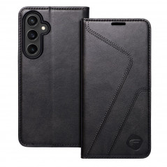 Samsung Galaxy S24 Portefeuilles Forcell F-PROTECT RFID Blocker Book Élégant  Noir