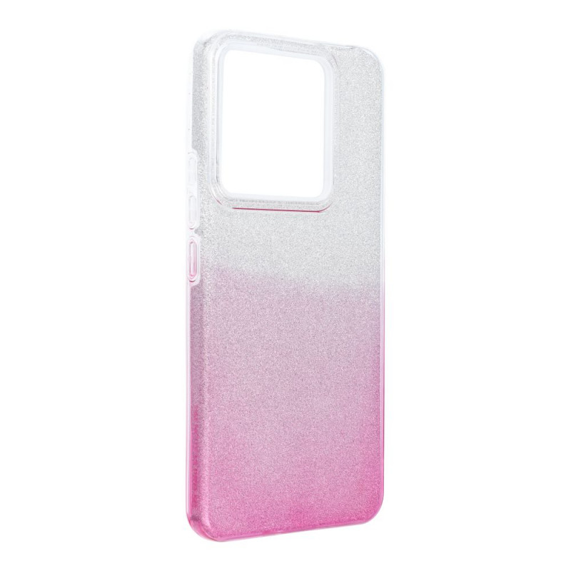 XIAOMI Redmi Note 13 Pro 5G Coque Shining Transparent et rose