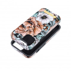 Apple iPhone 15 Coque Forcell F-Pprotect Mirage MagSAFE  Buisson fleuri