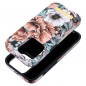 Apple iPhone 15 Pro Coque Forcell F-Pprotect Mirage MagSAFE  Buisson fleuri