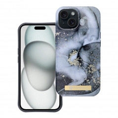 Apple iPhone 15 Coque Forcell F-Pprotect Mirage MagSAFE  Brume de marbre