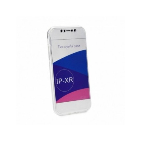 360 Ultra Slim Front+Back sur le Apple iPhone 11 FORCELL Étui en silicone Transparent