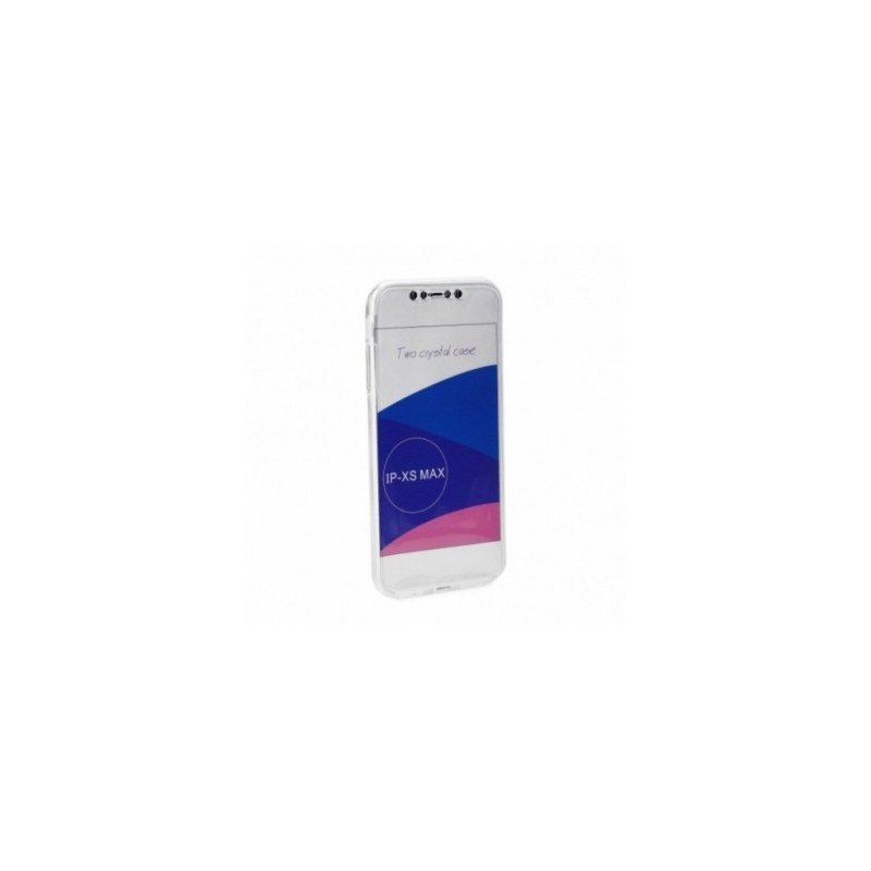 360 Ultra Slim Front+Back sur le Apple iPhone 11 Pro Max FORCELL Étui en silicone Transparent