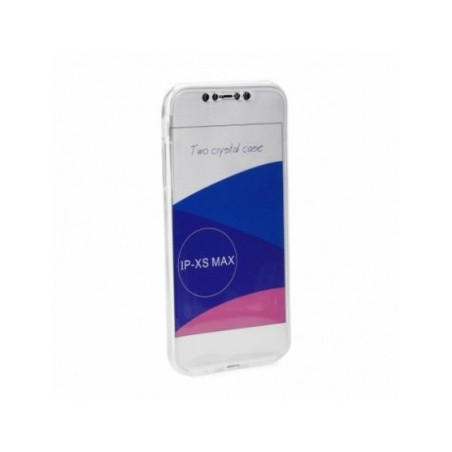 360 Ultra Slim Front+Back sur le Apple iPhone 11 Pro Max FORCELL Étui en silicone Transparent