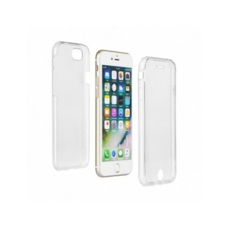 360 Ultra Slim Front+Back sur le Apple iPhone 11 Pro Max FORCELL Étui en silicone Transparent
