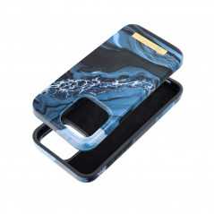 Apple iPhone 15 Pro Max Coque Forcell F-Pprotect Mirage MagSAFE  Marbre océan