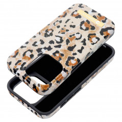Apple iPhone 15 Pro Coque Forcell F-Pprotect Mirage MagSAFE  Panthère sauvage