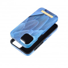 Apple iPhone 14 Coque Forcell F-Pprotect Mirage MagSAFE  Oiseau bleu