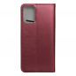 Motorola Moto G24 Portefeuilles Smart Magneto book Bourgogne